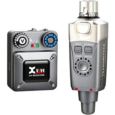 Abbildung von Xvive U4 In Ear Monitor, kabelloses digitales Monitorsystem, Schwarz