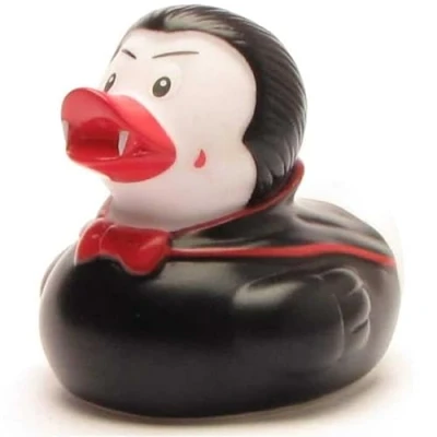 Abbildung von Duckshop I Vampir Badeente Dracula Quietscheente L: 8 cm inkl. Gummienten Schlüsselanhänger im Set