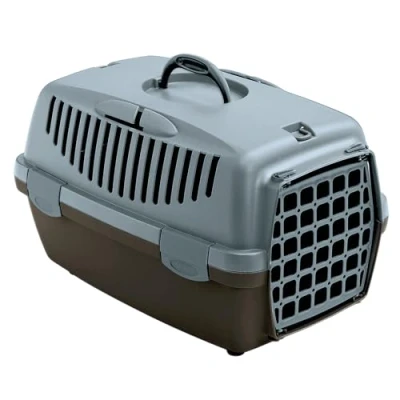 Abbildung von Kerbl Katzentoilette Gulliver 1 Transportbox (fŸr Katzen, 48x32x31cm, blau/braun)
