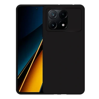 Abbildung von Just in Case TPU Back Cover Schwarz Poco X6 Pro
