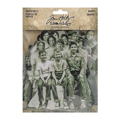 Abbildung von Idea ology Tim Holtz Paper Dolls Groups (TH94137)