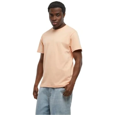 Abbildung von Build Your Brand Men&#039;s BY004 T Shirt Round Neck Shirt, softapricot, M