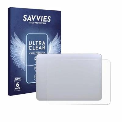 Abbildung von Savvies 6 Stück Schutzfolie für Apple Magic 3 (Touch Trackpad) Displayschutz Folie Ultra Transparent