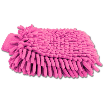 Abbildung von Waldhausen Mikrofaser Reinigungshandschuh One Size Rosa