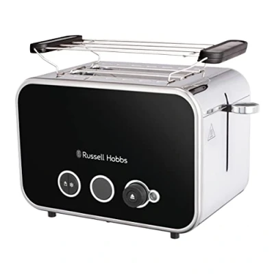 Abbildung von RUSSELL HOBBS Toaster &quot;Distinctions Schwarz 26430 56&quot;, 2 kurze Schlitze, für Scheiben, 1600 W