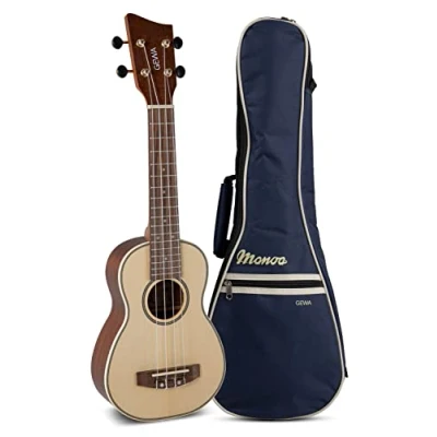 Abbildung von GEWA Sopran Ukulele Manoa M SO Sapelli matt mit Gig Bag