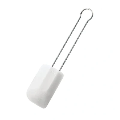 Abbildung von Rosle Teigschaber Edelstahl / Silikon Weiß 32 cm Breit