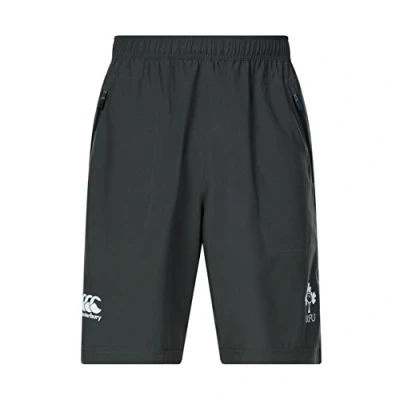 Abbildung von Canterbury Herren Offizielle Irland Rugby 17/18 Vapodri Fitnessshorts Aus Gewebtem Stoff, Asphalt, 3XL