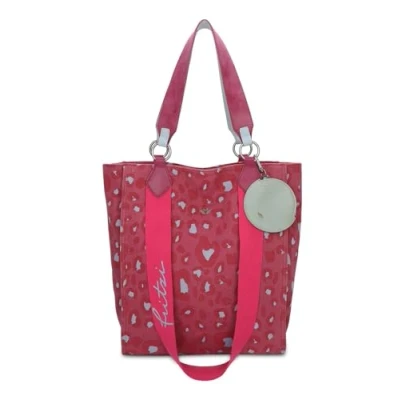 Abbildung von Fritzi aus Preussen Damen Izzy02 Canvas Leo Pink Tote Bag