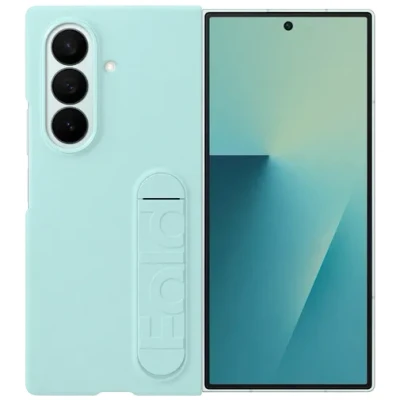Abbildung von Samsung Silicone Case für Galaxy Fold7 Light Cyan