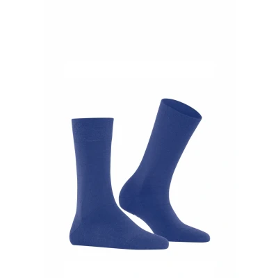 Abbildung von FALKE Damen Sensitive Berlin W SO Wolle Baumwolle mit Komfortbund 1 Paar Socken, Blau (Imperial 6065) neu umweltfreundlich, 39 42