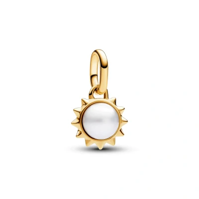 Abbildung von Pandora Bead ME Mini Charm Sun 763035C01 vergoldet