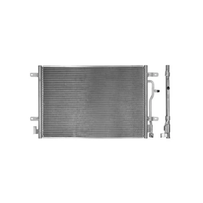 Abbildung von VAN WEZEL 03005199 Klimakondensator ohne Trockner 18 15,2 Aluminium 565 AUDI: A4 B6 Avant, B6/B7 Cabrio, Limousine