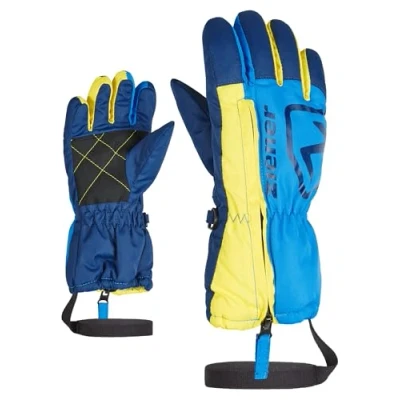 Abbildung von Ziener SKI LEO Minis Fingerhandschuh für Kinder, Größe: 92, Persian blue