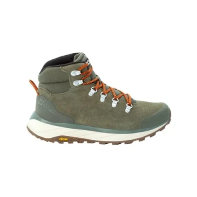 Abbildung von Jack Wolfskin Terraventure Urban MID Trekkingboot, Herren, Größe: 43, Khaki/orange Schuhe
