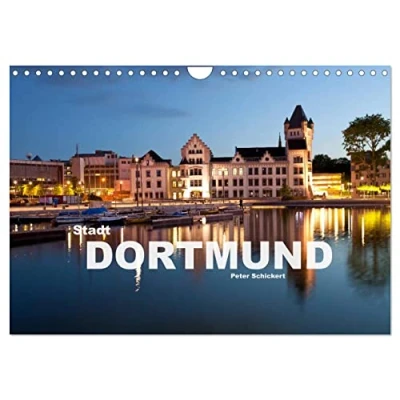 Abbildung von Stadt Dortmund (Wandkalender 2024 DIN A4 quer), CALVENDO Monatskalender: Die sehenswerte im Ruhrgebiet. (CALVENDO Orte)