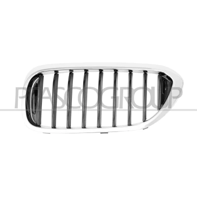 Abbildung von PRASCO BM0522024 Kühlergrill links chrom/schwarz BMW: 5 Touring, Limousine