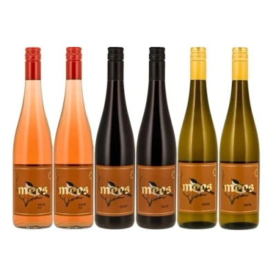 Abbildung von WEINGUT MEES Weisswein, Rotwein &amp; Rosewein feinherb &quot;DAHEIM&quot; Cuvées Weinpaket fruchtige Weine von der Nahe im Set Ideal als Weinprobe Geschenk Wein aus Deutschland Paket (6 x 750 ml)