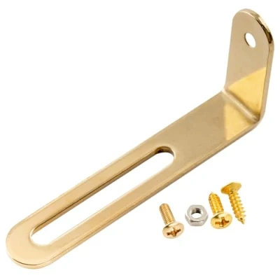 Abbildung von Musiclily Pro Universal LP Pickguard Bracket Haltebügel für Schlagbrett Les Paul Style E Gitarre, Gold