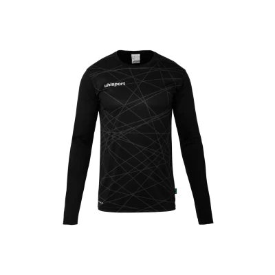 Abbildung von uhlsport Herren Prediction Torwart T Shirt, Schwarz, 152 EU