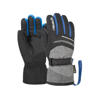 Abbildung von Reusch Kinder Handschuhe Bolt GTX Junior Blck/Blck Mel/Brill Blue 5