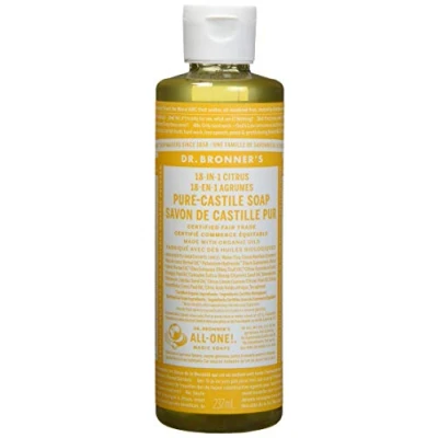 Abbildung von Dr. Bronner&#039;s Bio Citrus Pure Castile Flüssigseife, 237 ml