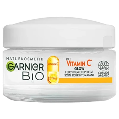 Abbildung von GARNIER Tagescreme Bio Feuchtigkeitspflege Vitamin C, Hautcreme, Geschichtscreme