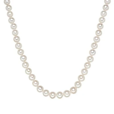 Abbildung von Valero Pearls Silberkette silber, mit Süßwasser Zuchtperle