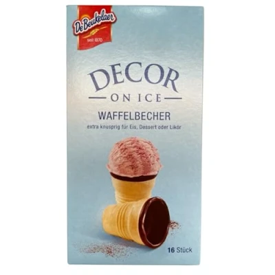 Abbildung von DeBeukelaer Decor On Ice Waffelbecher, 60 g