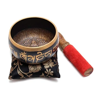 Abbildung von Zap Impex 5 Buddha Klangschale Tibetische Meditation Yoga Sound Schüsseln 4 Zoll