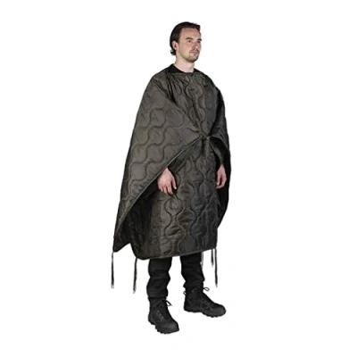 Abbildung von Mil Tec Unisex multifunction Poncho, Oliv, Einheitsgröße EU