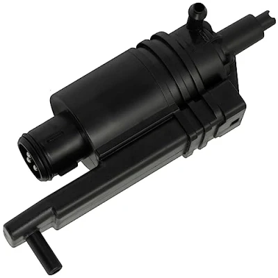 Abbildung von AERZETIX C67214 Wasserpumpe für die scheibenreinigung 12V mit sensor den füllstand der scheibenwaschflüssigkeit kompatibel nummern OE 4A0 955 651A, 651B