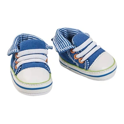 Abbildung von Puppen Sneakers, blau, Gr. 30 34 cm