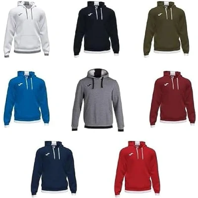Abbildung von Joma Unisex M Kapuzenpullover Komfort II, Grau Melange Schwarz,