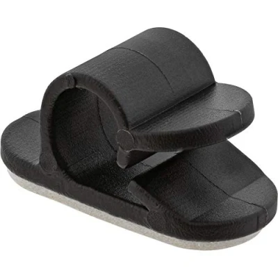 Abbildung von InLine 59970K 10er Pack Kabelmanager, mit Klebesockel, 2,8cm, schwarz
