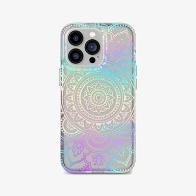 Abbildung von tech21 T21 9309 Evo Art für iPhone 13 Pro Schutzhülle mit exklusivem Artwork und 3,6m Multi Drop Schutz, Mandala Print