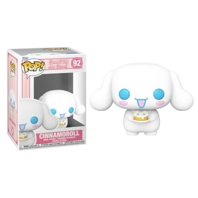 Abbildung von Funko Sammelfigur Cinnamoroll mit Dessert, Hello Kitty and Friends Figur, 92, 9,5 cm, kleinem Törtchen