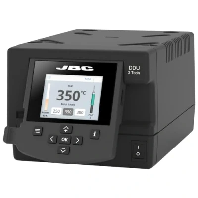 Abbildung von JBC 2 Kanal Steuereinheit DDE 2C (5700200 DD 2B 2A 5700200 Lötstation Excellence Mehrkanalstation 2A) Leistung: x 150 W