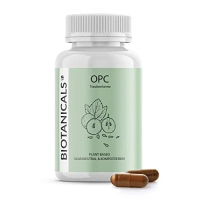 Abbildung von Biotanicals Opc Traubenkernextrakt Kapseln