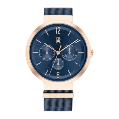 Abbildung von Tommy Hilfiger Chronograph, Damen, Größe: One Size, Blau