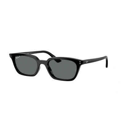 Abbildung von Ray Ban ZAYA Unisex Sonnenbrille, Größe: 53, Black