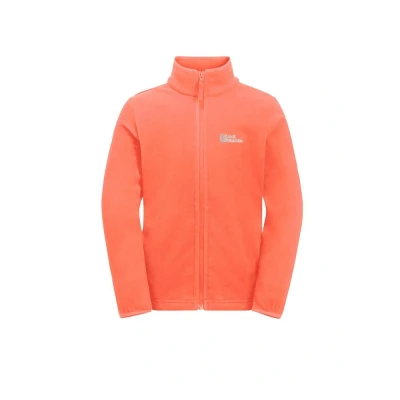 Abbildung von Jack Wolfskin Taunus Fleecejacke für Kinder, Größe: 104, Digital orange