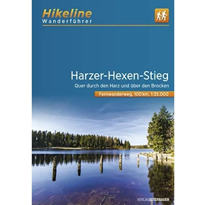 Abbildung von Harzer Hexen Stieg: Quer durch den Harz und über Brocken. 1:35000, 9 Etappen, 100 km (Hikeline /Wanderführer)