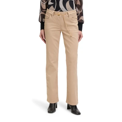 Abbildung von Betty Barclay Flared Jeans, Damen, Größe: 36, Beige