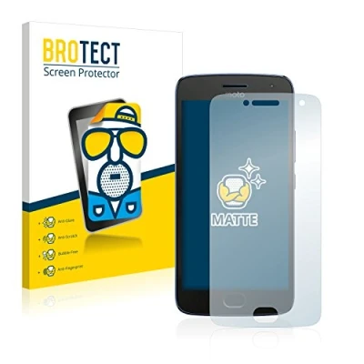 Abbildung von BROTECT Entspiegelungs Schutzfolie für Motorola Moto G5 Plus (2 Stück) Matte Displayschutz Folie, Anti Reflex, Fingerprint