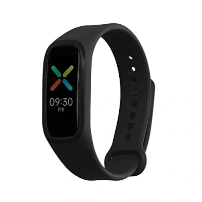 Abbildung von kwmobile Ersatzarmband kompatibel mit Oppo Band Sport Armband Fitnesstracker aus Silikon in Schwarz