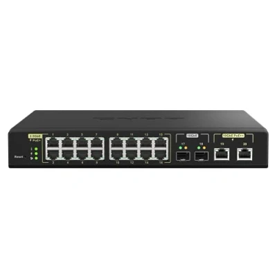 Abbildung von QNAP QSW M2108 2S Web Managed Switch [2x 10 Gigabit Ethernet SFP+, 8x 2,5 Ethernet, Layer 2]