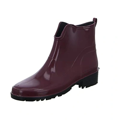 Abbildung von Saliha Gummistiefel, Damen, Größe: 39, Weinrot Schuhe