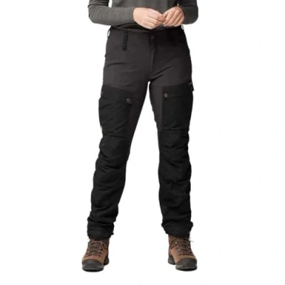 Abbildung von Fjallraven 86706 550 Keb Trousers W Pants Damen Black Größe 46/S