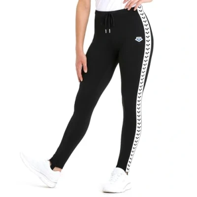 Abbildung von Arena Damen Icons Steghose Caroline Team Leggings, Schwarz Wei߸ Schwarz, L EU
